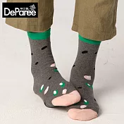 蒂巴蕾 socks..守護collection-動物 中灰色