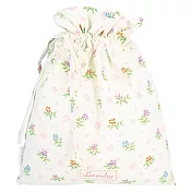 GREENGATE / Cilja white 棉布束口袋