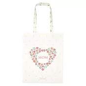 GREENGATE / Mom white 棉布提袋