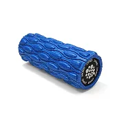 【QMAT】33cm運動滾輪 台灣製(按摩滾筒 瑜珈柱 放鬆滾輪 瑜珈滾筒) 單色藍