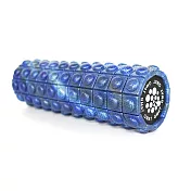 【QMAT】極汗動滾輪 (40cm運動放鬆滾輪 瑜珈柱 瑜珈滾筒) 深海藍