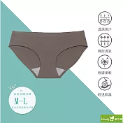 【Heimelig直立棉】低腰無痕透氣抑菌親膚內褲 K43 (咖啡) L 咖啡色