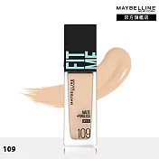 MAYBELLINE 媚比琳 FIT ME反孔特霧粉底液SPF_30ml 109