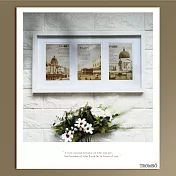 TROMSO賽普拉三入4X6相框- 雅白色