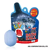 日本NOL-學研的圖鑑LIVE：魚類入浴球(泡澡球)(海洋香/沐浴球/洗澡玩具/交換禮物)