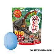 日本NOL-學研的圖鑑LIVE：甲蟲入浴球-BIG加大版(泡澡球)(沐浴球/洗澡玩具/交換禮物)