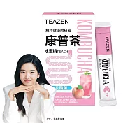 TEAZEN康普茶沖泡飲-(有效日期2025/3/9) 水蜜桃(隨身包)