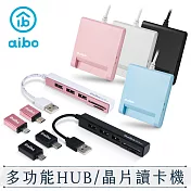 aibo OTG讀卡機/HUB集線器+AB22 ATM讀卡機