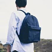 【一帆布包】帆布經典後背包- 深藍