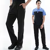 【遊遍天下】男款輕薄彈性速乾抗UV防曬涼爽吸濕排汗機能長褲(GP1023) XL 黑色