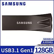 【samsung 三星】bar plus 128gb usb3.1隨身碟 深空灰(muf-128be4/apc)公司貨