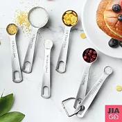 JIAGO 量勺六件組 不銹鋼原色