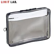 LIHIT LAB F-8201 A4 多用途透明百寶袋(soeru) 黑色