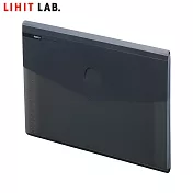 LIHIT LAB A-8700 A4 六層橫式風琴夾(soeru) 黑色