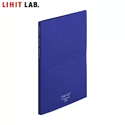 LIHIT LAB N-6002 10頁 A4 站立式資料本 (CUBE FIZZ) 深藍色