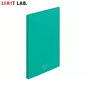 LIHIT LAB N-6003 20頁 A4 站立式資料本 (CUBE FIZZ) 綠色