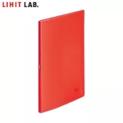 LIHIT LAB N-8101 A4 20頁 資料本(soeru) 紅色