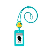 Bone 蹦克 頸掛開窗識別證套|RFID雙面感應卡夾 - 派提鴨