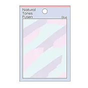 PINE BOOK natural tones 自然色調便利貼 L 藍色的