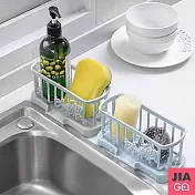 JIAGO 洗碗海綿瀝水籃 藍色