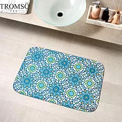 TROMSO簡單生活超柔軟舒適地墊-M143綠茵藍磚