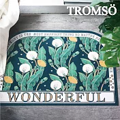 TROMSO科技絨舒柔吸水地墊- 波斯蒲花園BS-826