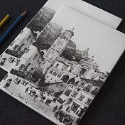 【Amatruda｜畫冊】無裁邊速寫本_15x21cm_100%純棉纖無酸手工紙_200g_ 15頁/本