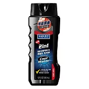 LUCKY男士洗髮沐浴乳-冷泉男香12oz/355ml