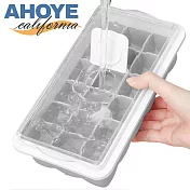 【Ahoye】易裝易取大冰塊製冰盒 (18格-帶蓋子) 冰格