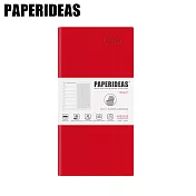 PAPERIDEAS 自填周計劃48K軟面款 紅色