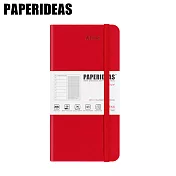 PAPERIDEAS 自填周計劃48K硬面绑帶款 紅色