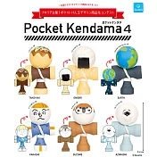 Qualia PocketKendama4 扭蛋/轉蛋 _全套6款