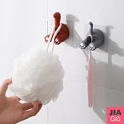 JIAGO 可愛動物尾巴掛鉤 松鼠尾巴