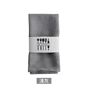 【Cap】日式簡約素色棉麻餐墊 淺灰