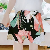 【AnZa】冰爽凍感棉綢休閒短褲 (多色) FREE 8.海棠紅