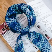 【NEAT】真絲雪紡絲巾B03(90x90cm)