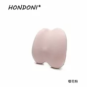 HONDONI 新款5D護腰靠墊 記憶靠墊 居家背墊 汽車舒壓腰靠墊  櫻花粉