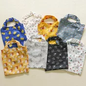 【韓國Dailylike】輕便摺疊收納環保購物袋(L) ‧ 糖果熊