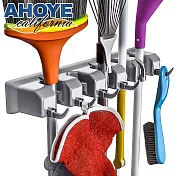 【Ahoye】5掛6鉤拖把架 掃把架 掛勾