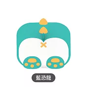 JIAGO 萌趣地漏防臭蓋 藍恐龍