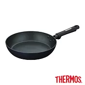 【THERMOS 膳魔師】電漿強化不沾鍋 單柄平底鍋26cm(KFC-026-MDB)