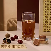 蜜思朵|黑糖桂圓紅棗茶磚x1罐(17gx12入/罐)