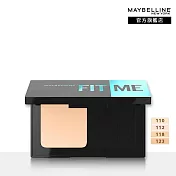 MAYBELLINE 媚比琳 反孔特霧全進化零瑕嫩粉餅SPF44 PA++++ 110白皙色