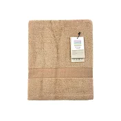 【巾織sugori】日本製泉州認證印度有機棉浴巾 (淡褐)