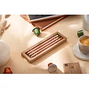 【CDA 瑞士卡達】卡達 + Nespresso聯名瑞士原木鉛筆組 II  (３支)