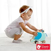 【德國 classic world 客來喜經典木玩】大象手拉車《10505》