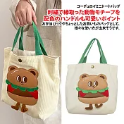 【Sayaka紗彌佳】日系可愛漢堡熊造型萬用手提包  -單一款式