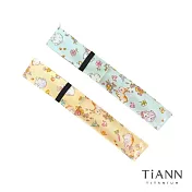 【鈦安純鈦餐具 TiANN】餐具防水收納袋_2入組 吸管套/筷子套