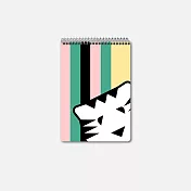 Papier Tigre / A5上開式速寫本80g- 俏皮虎