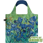 LOQI 春捲包│鳶尾花(無扣帶、無暗袋)